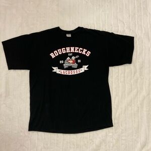 Roughnecks Lacrosse Graphic Tee - Black